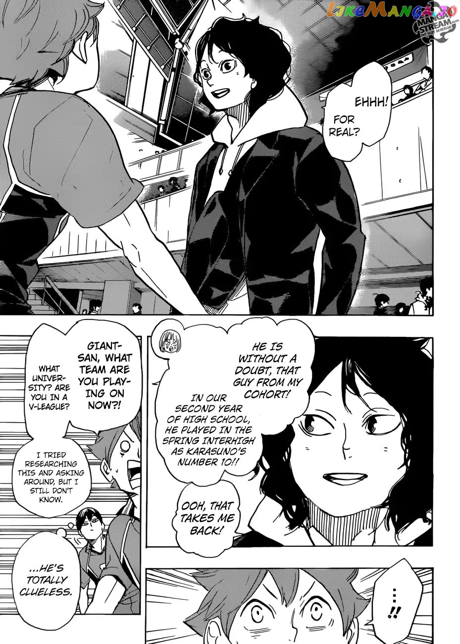 Haikyuu!!, Chapter 338 image 16